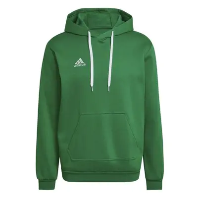 adidas ENT22 HOODY Férfi pulóver focira, zöld, méret