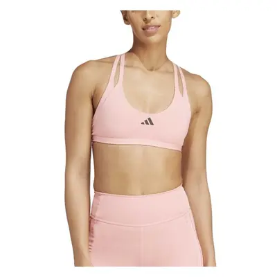 adidas AEROIMPACT LUXE TRAINING LIGHT-SUPPORT BRA Női sportmelltartó, rózsaszín, méret