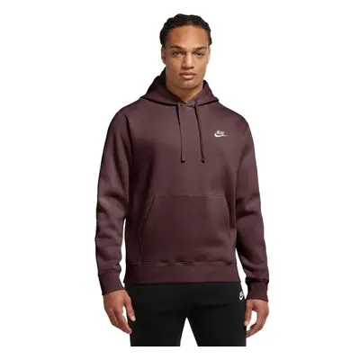 Nike SPORTSWEAR CLUB FLEECE Férfi pulóver, bordó, méret