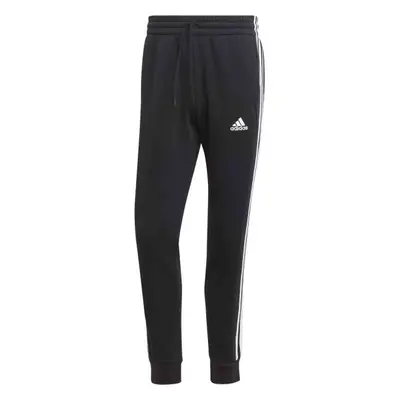 adidas ESSENTIALS FLEECE 3-STRIPES TAPERED CUFF Férfi melegítőnadrág, fekete, méret