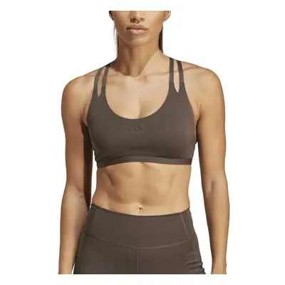 adidas AEROIMPACT LUXE TRAINING LIGHT-SUPPORT BRA Női sportmelltartó, barna, méret