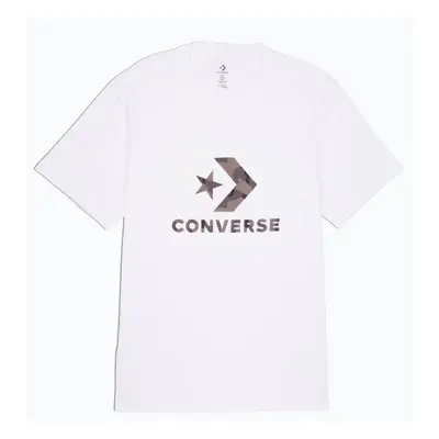 Converse STANDARD FIT CENTER FRONT LARGE LOGO STAR CHEV SS TEE Uniszex póló, fehér, méret