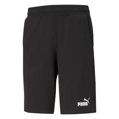 Puma ESSENTIALS JERSEY SHORTS Férfi rövidnadrág, fekete, méret