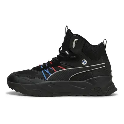 Puma BMW MMS TRINITY MID WTR Férfi szabadidőcipő, fekete, méret