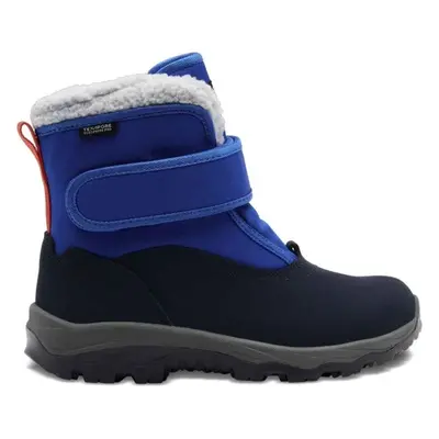 Jack Wolfskin VOJO SHELL TEXAPORE MID VC K Gyerek téli cipő, sötétkék, méret