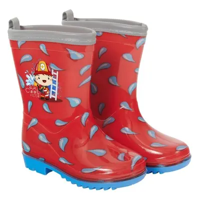 PERLETTI RAIN BOOTS Gyerek gumicsizma, piros, méret