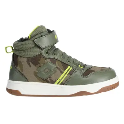 Lotto ROCKET AMF MID CAMO CL SL Gyerek bokaszárú cipő, khaki, méret