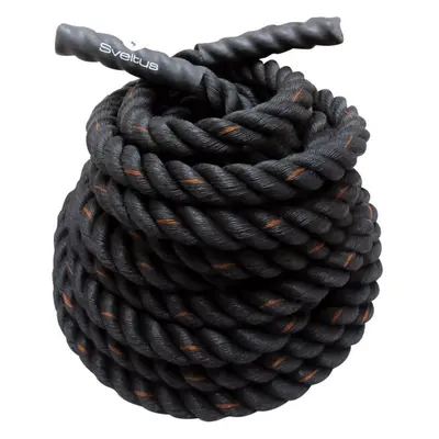 SVELTUS BATTLE ROPE L10 Ø38 MM Edzőkötél, fekete, méret