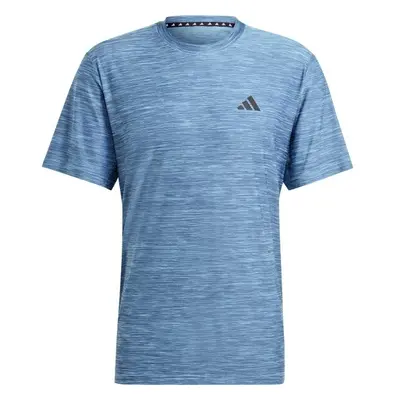 adidas TRAIN ESSENTIALS STRETCH TRAINING TEE Férfi póló sportoláshoz, kék, méret