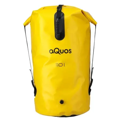 AQUOS AQUA BAG 110L Vízálló hátizsák, sárga, méret