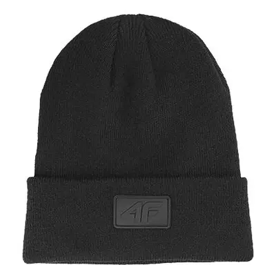 4F WINTER CAP Uniszex sapka, fekete, méret