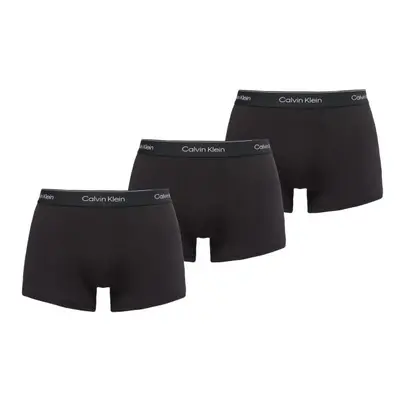 Calvin Klein MODERN COTTON STRETCH TRUNK 3PK Férfi boxeralsó, fekete, méret