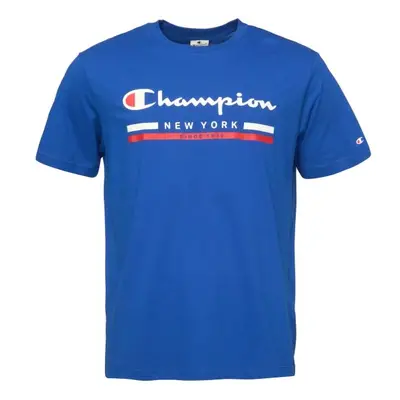 Champion AUTHENTIC Férfi póló, kék, méret