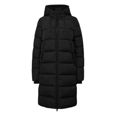 s.Oliver QS OUTDOOR COAT NOOS Női télikabát, fekete, méret