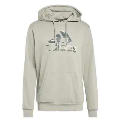 adidas CAMO GRAPHIC HOODIE Férfi pulóver, szürke, méret