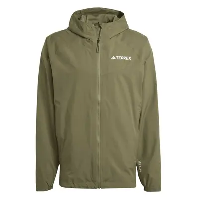 adidas TERREX MULTI 2L RAIN.DRY Férfi vízhatlan kabát, khaki, méret