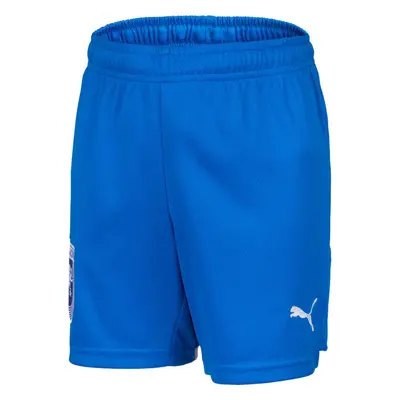 Puma UNIVERSITATEA CRAIOVA HOME SHORTS JR Fiú futball rövidnadrág, kék, méret