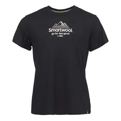 Smartwool 30TH ANNIVERSARY GRAPHIC SS TEE Férfi póló, fekete, méret