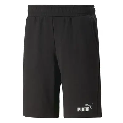 Puma ESS + COL SHORTS Férfi rövidnadrág, fekete, méret