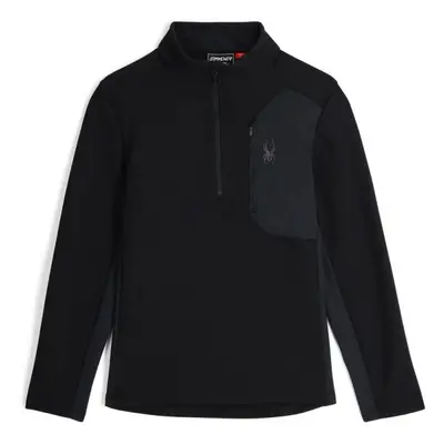 Spyder BANDIT 1/2 ZIP Férfi technikai pulóver, fekete, méret