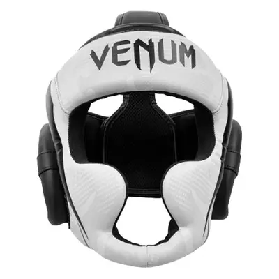 Venum ELITE BOXING HEADGEAR Fejvédő bokszhoz, fehér, méret