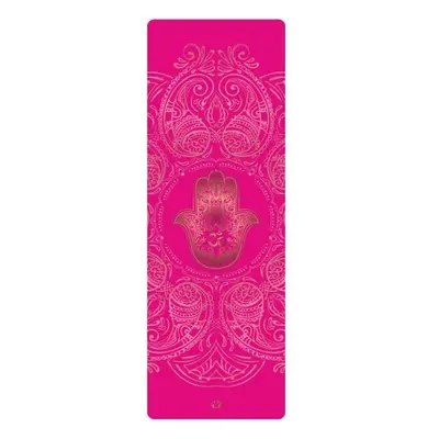 YOGGYS TRAVEL YOGA MAT 1.5 MM HAMSA GYPSY SOUL Utazó jógamatrac, rózsaszín, méret