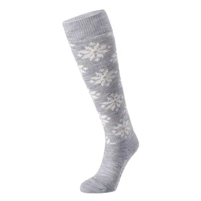 KARI TRAA ROSE WOOL SKI SOCKS Női térdzokni síeléshez, szürke, méret