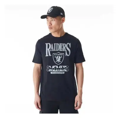 New Era LAS VEGAS RAIDERS NFL CHAMPIONS Férfi póló, fekete, méret