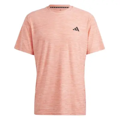 adidas TR-ES STRETCH T Férfi póló edzéshez, narancssárga, méret