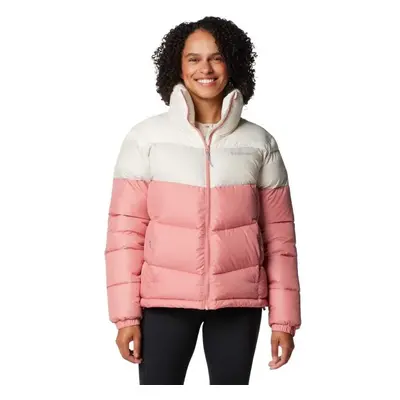 Columbia PUFFECT™ II COLORBLOCK JACKET Női télikabát, rózsaszín, méret