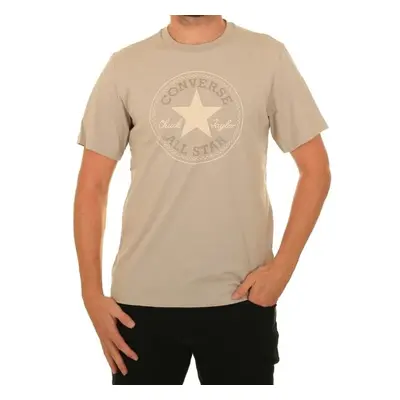 Converse STANDARD FIT CENTER FRONT CHUCK PATCH CORE TEE Uniszex póló, bézs, méret