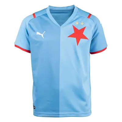 Puma SKS AWAY SHIRT REPLICA JR TEAM Fiú futballmez, világoskék, méret