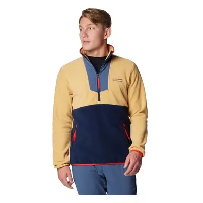 Columbia SEQUOIA GROVE HALF ZIP FLEECE Férfi fleece kabát, sárga, méret