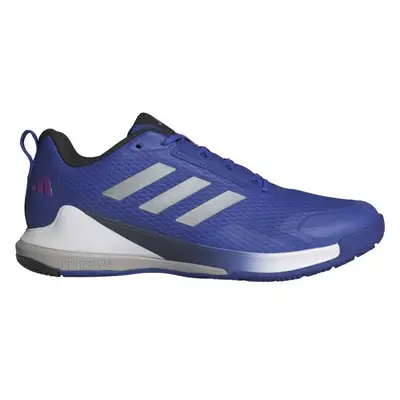 adidas NOVAFLIGHT M Férfi teremcipő, kék, méret