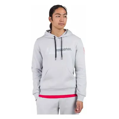 Rossignol HERO HOODIE Férfi pulóver, szürke, méret