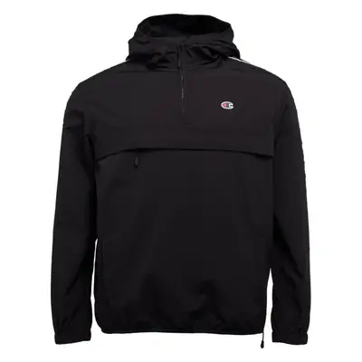 Champion HOODED JACKET HZ Férfi átmeneti kabát, fekete, méret