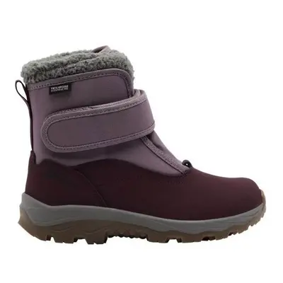 Jack Wolfskin VOJO SHELL TEXAPORE MID VC K Gyerek téli cipő, bordó, méret