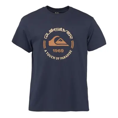 Quiksilver CIRCLE LOGO SS Férfi póló, sötétkék, méret