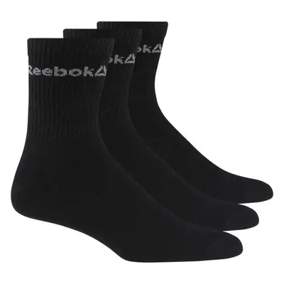 Reebok ACT CORE CREW SOCK 3P Uniszex zokni, fekete, méret