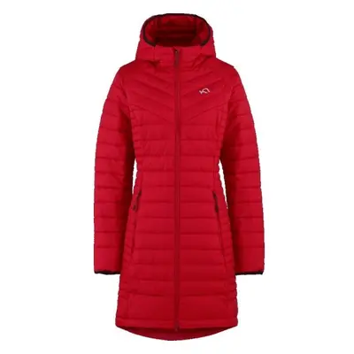 KARI TRAA AADA PRIMALOFT LONG JACKET Női parka, piros, méret