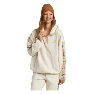 Billabong SURF ADVENTURE HOODIE Női pulóver, fehér, méret