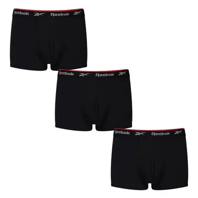 Reebok TRUNK REDGRAVE 3pk Férfi boxeralsó, fekete, méret