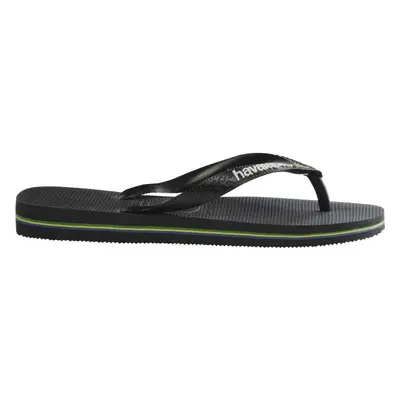 HAVAIANAS BRASIL LOGO Uniszex flip-flop papucs, fekete, méret 43/44