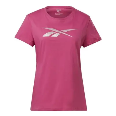 Reebok VECTOR GRAPHIC TEE Női póló, rózsaszín, méret