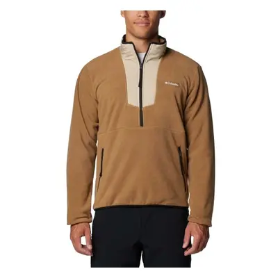 Columbia SEQUOIA GROVE HALF ZIP FLEECE Férfi fleece kabát, barna, méret