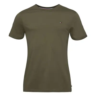 Tommy Hilfiger ESSENTIALS SS TEE Férfi póló, khaki, méret