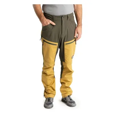 ADVENTER & FISHING FUNCTIONAL OUTDOOR PANTS SAND & KHAKI Férfi impregnált nadrág, sárga, méret