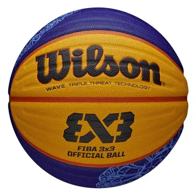 Wilson FIBA 3X3 REPLICA BSKT PARIS Kosárlabda labda, sárga, méret