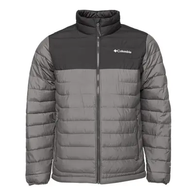 Columbia POWDER LITE JACKET Férfi télikabát, szürke, méret