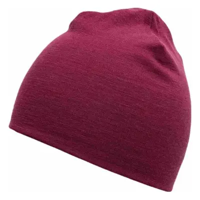 Devold LAUPAREN MERINO BEANIE Uniszex merinó sapka, bordó, méret